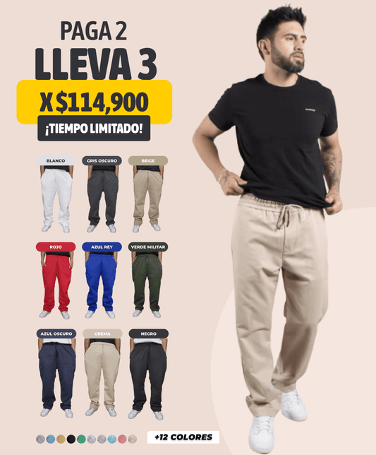 Jogger Bota Recta Para Hombre - Comodidad y Estilo