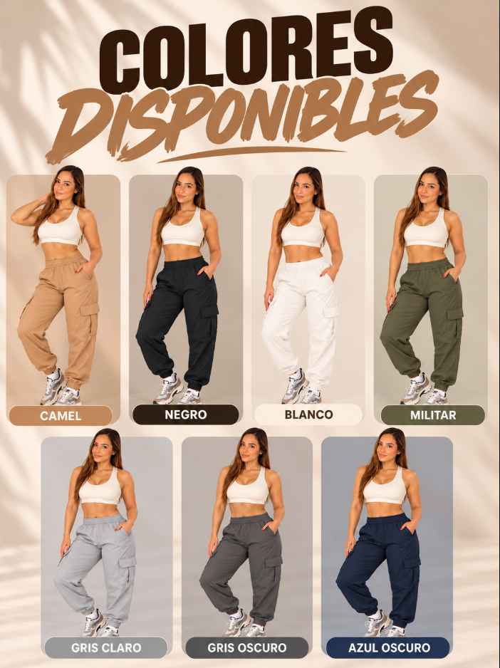 Jogger Cargo para Dama: Frescura y comodidad