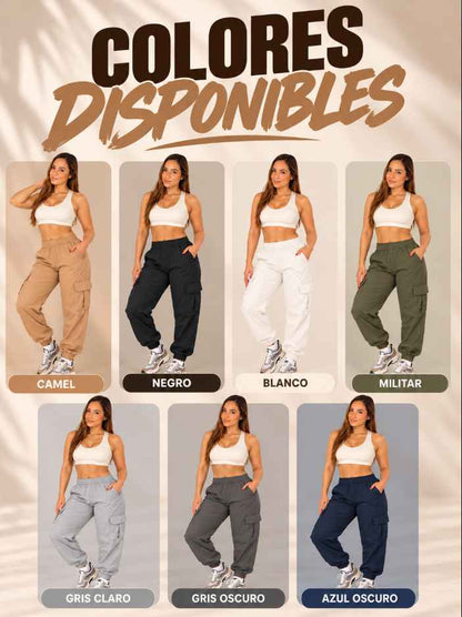 Jogger Cargo para Dama: Frescura y comodidad