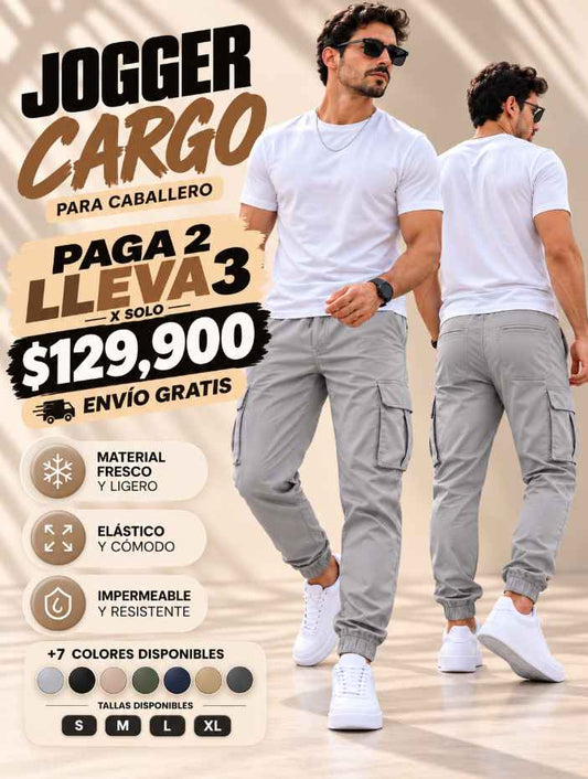 Jogger Cargo para Hombre : Estilo Urbano y Comodidad